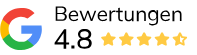 Google Bewertungen 4.8 Sterne